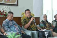 Pemerintah Provinsi Sumatera Utara (Sumut) melalui Badan Penanggulangan Bencana Daerah (BPBD) melakukan Konferensi Pers terkait kesiapsiagaan bencana di Sumut, Kegiatan yang difasilitasi Dinas Kominfo Sumut ini berlangsung di Lobby Dekranasda Lantai 1 Kantor Gubernur Sumut Jalan Diponengoro Kota Medan, Jumat (4/9/2026).
