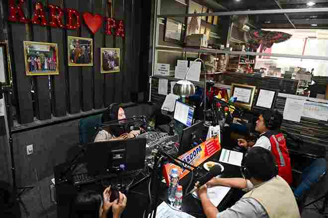 Pemerintah Provinsi Sumatera Utara melalui Dinas Kominfo Sumut melaksanakan kegiatan Talk Show dengan topik 