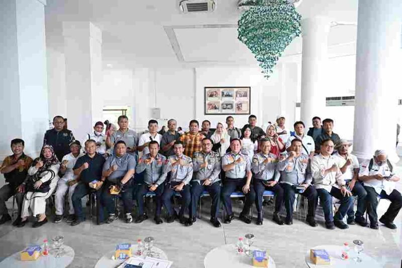 Temu Pers bersama dengan Dinas Perhubungan Provinsi Sumatera Utara (Sumut), Kegiatan ini difasilitasi Dinas Komunikasi dan Informatika Sumut yang berlangsung di Lobby Dekranasda Lantai 1 Kantor Gubernur Sumut Jalan Diponegoro Nomor 30 Medan, Jumat (25/9/2026).