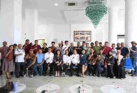 Temu Pers bersama dengan Panitia Toba Caldera Culture Festival (TCCF) 2026 yang difasilitasi Dinas Komunikasi dan Informatika Sumut, berlangsung di Lobby Dekranasda Lantai 1 Kantor Gubernur Sumut Jalan Diponengoro Nomor 30 Medan, Rabu (2/9/2026).