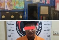 Polres Batu Bara mengamankan pria 31 tahun dan menyita 28,83 gram sabu serta 21 butir pil diduga ekstasi di Lima Puluh Pesisir.