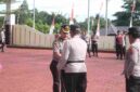 Upacara Laporan Kenaikan Pangkat Pengabdian bagi Kompol Suit Purba Dasuha, S.H., M.H., di Lapangan Apel Polres Simalungun, Jalan Jon Horailam Saragih Nomor 110, Pematang Raya, Kabupaten Simalungun, Senin (31/8/2026) sekitar pukul 08.30 WIB.