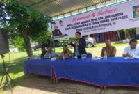 Reses Tangkas Kroni Silitonga di Lestari Indah menyerap keluhan warga soal jalan rusak, sampah, keamanan lingkungan, dan bantuan pangan.