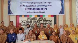 SUD Aceh Singkil resmi menghadirkan layanan endoskopi untuk memperluas akses pemeriksaan penyakit saluran pencernaan bagi masyarakat. Layanan tersebut diluncurkan pada Senin (31/8/2026).