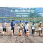 Bupati Asahan Taufik Zainal Abidin, S.Sos., M.Si., melakukan penanaman perdana bibit kelapa sawit melalui Program Peremajaan Sawit Rakyat (PSR) pola kemitraan sekaligus intercropping padi gogo di Desa Gotting Sodadi, Kecamatan Bandar Pasir Mandoge, Kabupaten Asahan, Senin (31/8/2026) sekitar pukul 09.00 WIB.