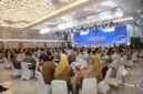 Suasana Rapat Koordinasi Optimalisasi Pendapatan Asli Daerah (PAD) dan Dana Bagi Hasil (DBH) Pajak Provinsi kepada Kabupaten/Kota se-Sumatera Utara di Aula Raja Inal Siregar, Kantor Gubernur Sumatera Utara, Senin (31/8/2026).