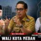 Keterangan Foto : Camat Medan Timur (Kiri), Wali Kota Medan (Tengah), Lurah Aur (Kanan), disusun dalam bentuk gambar ilustrasli AI.