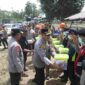 Kapolda Sumut Irjen Pol. Whisnu Hermawan meninjau Karo pascaerupsi Gunung Sinabung dan memastikan kesiapan personel di Posko Siaga Bencana.