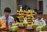 Siswa Nanyang Zhi Hui School meraih juara 2, 4, dan 5 dalam kompetisi robotics dan coding internasional di Thailand.