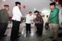 Wali Kota Pematangsiantar Wesly Silalahi, S.H., M.Kn., bersama jajaran Pemerintah Kota (Pemko) Pematangsiantar menerima dan menjamu utusan Majelis Ulama Indonesia (MUI) Pusat dan MUI Provinsi Sumatera Utara (Sumut) di Rumah Dinas Wali Kota, Jalan M.H. Sitorus, Kelurahan Teladan, Kecamatan Siantar Barat, Senin (31/8/2026) malam.