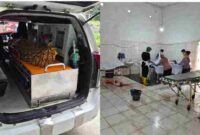 Situasi para Korban saat dibawa ke Rumah kasit. 