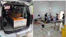 Situasi para Korban saat dibawa ke Rumah kasit.