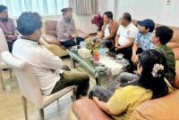 APPSI Kabupaten Simalungun saat bersilaturahmi dengan Wakil Bupati Simalungun sekaligus Ketua Satgas MBG Kabupaten Simalungun, Benny Gusman Sinaga, di Kantor Bupati Simalungun, Pamatang Raya, Kamis (3/9/2026).