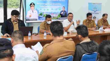 Diskominfo Pematangsiantar membahas rancangan Perwali Smart City bersama OPD dan Bagian Hukum, dengan target penetapan regulasi pada 2026.