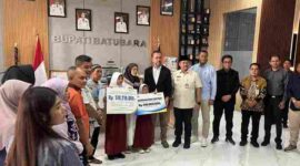 PT KINRA menyampaikan dukungan pascakebakaran PT Evyap Sabun Indonesia. Santunan dan bantuan bagi tiga keluarga korban mencapai Rp3,21 miliar.