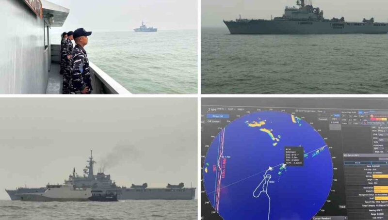 Presiden Prabowo Subianto menginstruksikan jajaran TNI Angkatan Laut (TNI AL) untuk segera melakukan pencarian terhadap rombongan jurnalis yang dilaporkan hilang kontak saat melakukan peliputan letusan Gunung Anak Krakatau. Foto: BPMI Setpres