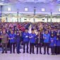 Wakil Wali Kota Medan H. Zakiyuddin Harahap saat menghadiri kegiatan Pengenalan Kehidupan Kampus Mahasiswa Baru (PKKMB) Universitas Medan Area (UMA) di Hall 1 Kampus UMA, Jumat (11/9/2026).