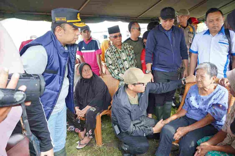 Wali Kota Medan Rico Tri Putra Bayu Waas saat kembali turun langsung menyapa warga di Kecamatan Medan Belawan, Sabtu, 12 September 2026.