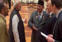 Prabowo berbincang dengan Modi, Putin, dan Xi jelang pembukaan KTT BRICS 2026 di New Delhi dalam suasana hangat dan bersahabat. pada Sabtu, 12 September 2026.