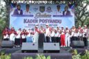 Bupati Asahan Taufik Zainal Abidin, S.Sos., M.Si., resmi membuka Jambore Kader Posyandu ke-XIII Tingkat Kabupaten Asahan Tahun 2026 di Alun-Alun Rambate Rata Raya Kisaran, Minggu (13/9/2026) sekitar pukul 09.00 WIB.