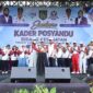 Bupati Asahan Taufik Zainal Abidin, S.Sos., M.Si., resmi membuka Jambore Kader Posyandu ke-XIII Tingkat Kabupaten Asahan Tahun 2026 di Alun-Alun Rambate Rata Raya Kisaran, Minggu (13/9/2026) sekitar pukul 09.00 WIB.