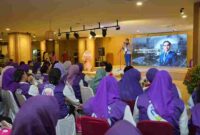 Rico saat membuka Seminar Eksklusif 2026 yang membahas vaksinasi ibu hamil dan ASI eksklusif di Galery Mustika Deli, Gedung Mal Pelayanan Publik (MPP) Medan, Minggu (13/9/2026).
