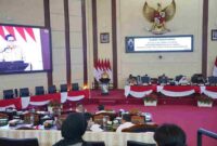 rapat paripurna DPRD Kota Medan, Senin (14/9/2026).
