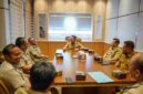 Wakil Wali Kota Medan H. Zakiyuddin Harahap saat menerima kunjungan jajaran BPN Kota Medan di Balai Kota Medan, Senin (14/9/2026).
