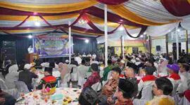 peringatan Maulid Nabi Muhammad SAW 1448 H bersama Keluarga Besar Forum Minang Sati di Sekretariat Forum Minang Sati, Jalan Datuk Kabu, Senin (14/9/2026) malam.