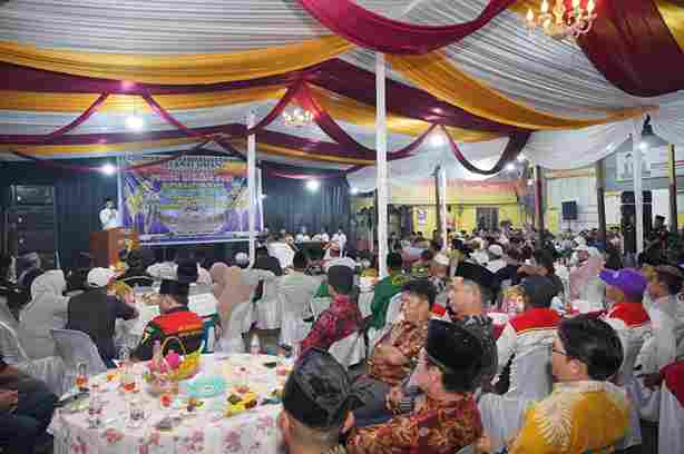 peringatan Maulid Nabi Muhammad SAW 1448 H bersama Keluarga Besar Forum Minang Sati di Sekretariat Forum Minang Sati, Jalan Datuk Kabu, Senin (14/9/2026) malam.