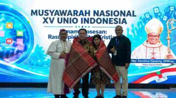 Wali Kota Wesly Silalahi membuka Munas XV UNIO Indonesia di Pematangsiantar.