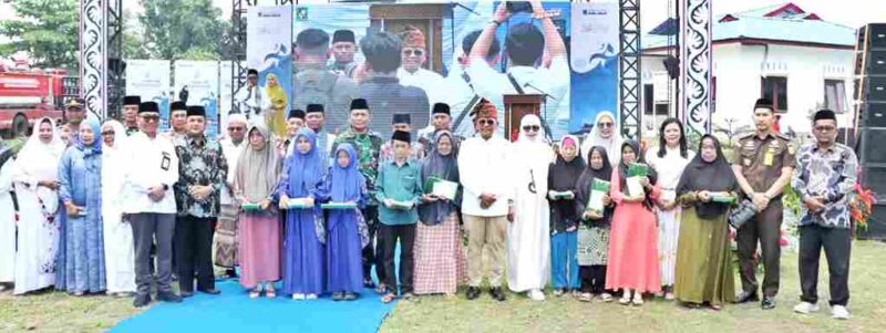 Pemerintah Kabupaten Simalungun menggelar peringatan Maulid Nabi Muhammad SAW 1448 H/2026 M di Halaman Kantor Camat Tapian Dolok, Kabupaten Simalungun, pada Selasa (15/9/2026).