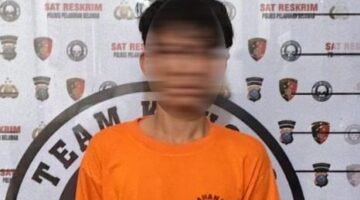 Satuan Reserse Kriminal Polres Pelabuhan Belawan menangkap seorang pria berinisial RM alias D (22) yang diduga terlibat dalam kasus pencurian dengan kekerasan (curas).
