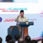 Presiden Prabowo Subianto meresmikan LRT Jakarta Jalur Kelapa Gading–Manggarai di Stasiun LRT Manggarai, Jakarta Selatan, pada Rabu, 16 September 2026.
