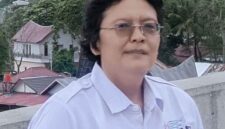 Ketua Serikat Media Siber Indonesia (SMSI) Kabupaten Samosir, Tetty Marlina Naibaho,