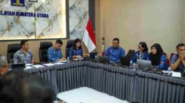 Pemerintah Kota (Pemko) Pematangsiantar bersama Kantor Wilayah Kementerian Hukum Republik Indonesia (Kemenkum RI) Sumatera Utara melakukan harmonisasi Rancangan Peraturan Wali Kota (Perwa) Pematangsiantar tentang Master Plan Kota Cerdas. Pembahasan regulasi tersebut berlangsung di lantai IV Kantor Wilayah Kemenkum Sumut, Jalan Putri Hijau, Medan, Kamis (17/9/2026) sore.