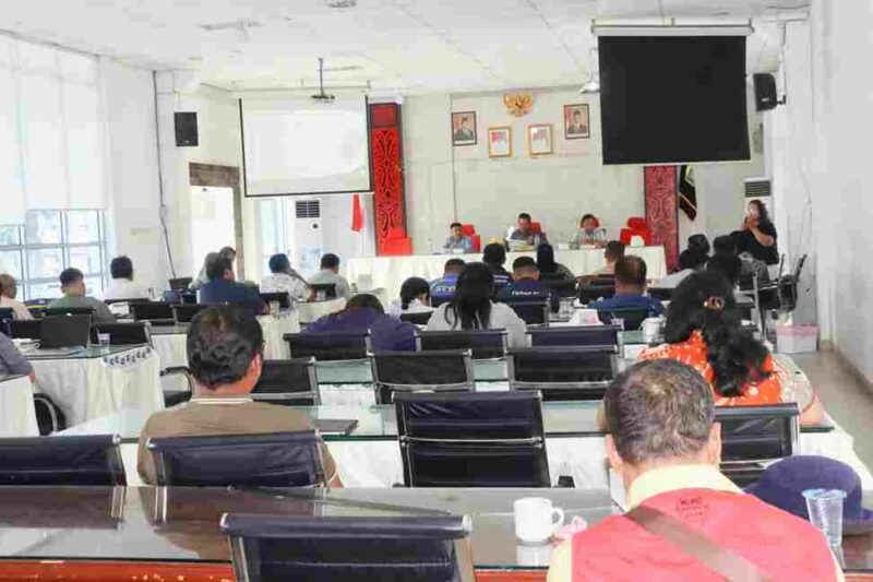 Pemkab Samosir mulai menyusun RDTR Pangururan 2026–2046 melalui FGD yang berlangsung di Aula Kantor Bupati Samosir, Jumat, 18 September 2026.
