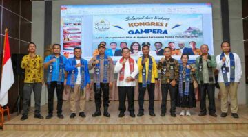 Wali Kota Wesly Silalahi membuka Kongres I GAMPERA di Pematangsiantar.