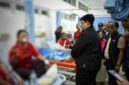 Bupati Samosir Vandiko T. Gultom bersama Wakil Bupati Ariston Tua Sidauruk mengunjungi para korban pada Sabtu, 19 September 2026,