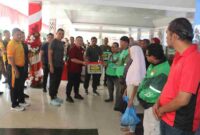 Kodim 0207/Simalungun menggelar Bakti Sosial Kesehatan (Baksoskes) dalam rangka menyambut Hari Ulang Tahun (HUT) ke-81 Tentara Nasional Indonesia (TNI) di Lapangan Adam Malik, Kota Pematangsiantar, Minggu (20/9/2026).