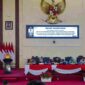 Tanggapan kepala daerah atas pemandangan umum fraksi-fraksi DPRD Kota Medan terhadap Rancangan Peraturan Daerah (Ranperda) tentang P-APBD Tahun Anggaran 2026 dalam Sidang Paripurna DPRD Kota Medan, Senin (21/9/2026).