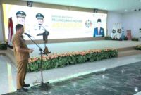 Pemerintah Kabupaten (Pemkab) Asahan meluncurkan inovasi ASTABRATA (Akselerasi Strategis Tata Kelola Berbasis Data, Resiliensi, Adaptasi, dan Pengentasan Kemiskinan) sebagai mekanisme penguatan penanganan kemiskinan berbasis data di Aula Melati Kantor Bupati Asahan, Senin (21/9/2026) sekitar pukul 10.00 WIB.
