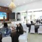 Bupati Asahan Taufik Zainal Abidin saat menerima silaturahmi pimpinan Baznas se-Sumatera Utara di Pendopo Rumah Dinas Bupati Asahan, Senin (21/9/2026) sekitar pukul 13.00 WIB.
