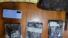 enam bungkus diduga sabu seberat sekitar 1,5 kilogram.