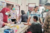 Pemkab Simalungun menggelar skrining TB terintegrasi CKG di Jawa Maraja.