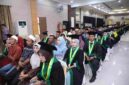 199 sarjana dari enam program studi resmi menyelesaikan pendidikan tahun 2026 di Institut Agama Islam Daar Al Uluum (IAIDU) Asahan Kisaran Angkatan XXXVI Tahun Akademik 2026/2027 di Aula Hotel Sabty Garden Kisaran, Kamis (24/9/2026).