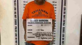 Polres Pematangsiantar mengamankan pria 59 tahun dan menyita dua bungkus ganja dengan berat bruto 106,29 gram di Jalan Cemara, Kahean.