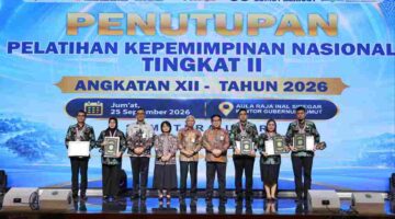 Penutupan Pelatihan Kepemimpinan Nasional (PKN) Tingkat II Angkatan XII Tahun 2026.