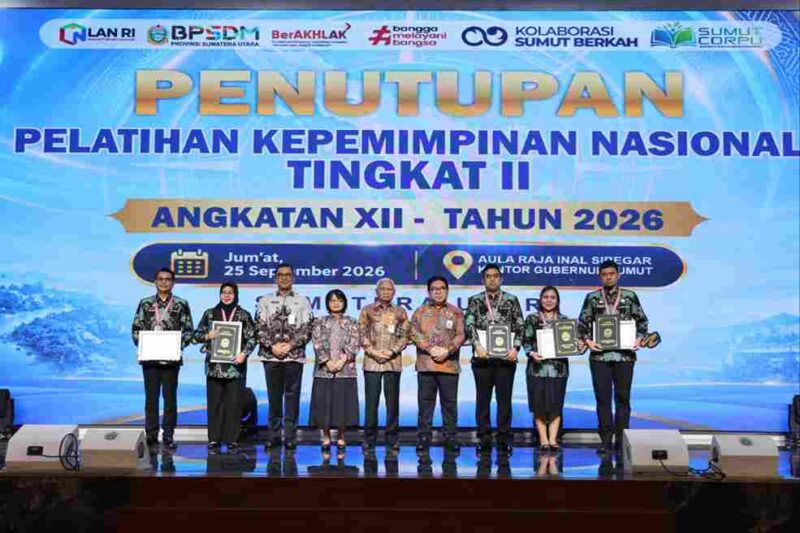 Penutupan Pelatihan Kepemimpinan Nasional (PKN) Tingkat II Angkatan XII Tahun 2026.