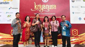 Dekranasda Pematangsiantar menghadiri Kriyanusa 2026 di Jakarta.